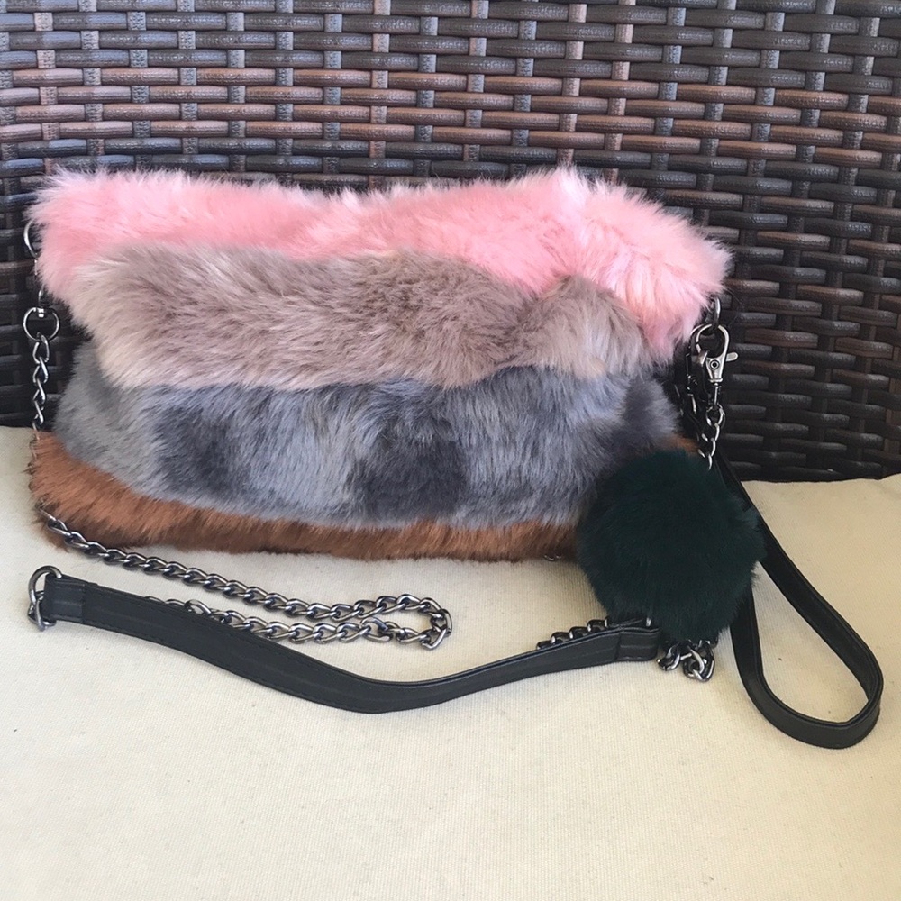 3AM Forever Fur Crossbody Tote